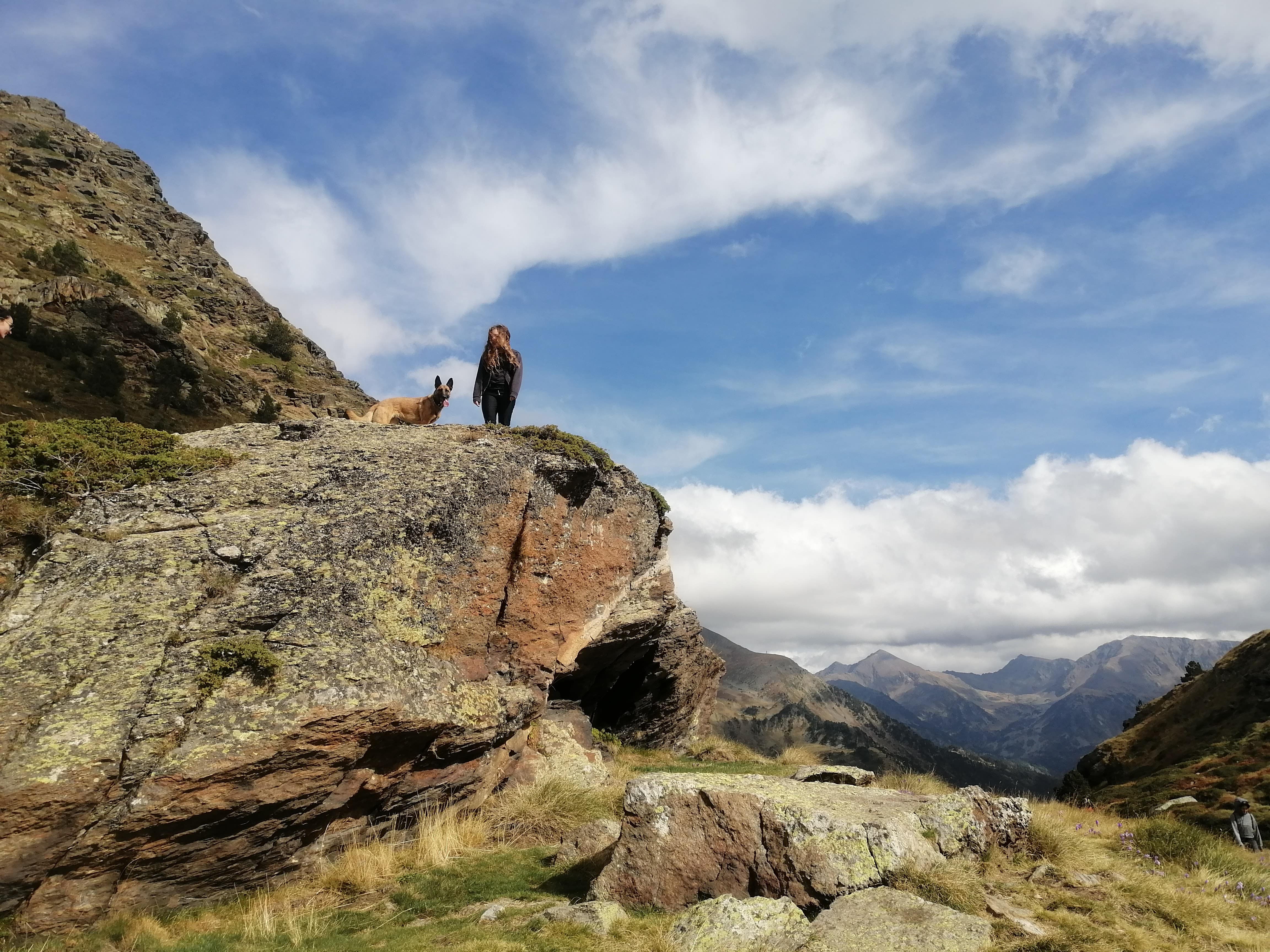Sushi exploring Andorra
